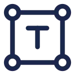 Text Selection SVG Icon